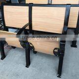 Cheap Attached Folding College School Student Desk and Chair HXFD002 thumbnail-4