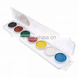 Watercolor, Wotercolour, Water Color, Watercolor Cake, 7 Colors, With/without Brush thumbnail-1
