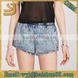 Comfortable Young Ladies Wash Jeans Classical Womens Short thumbnail-1