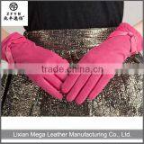 New Design Fashion Low Price Cheap Faux Leather Gloves thumbnail-1