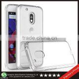Samco Scratch Resistant For Motorola Moto G4 Transparent TPU Bumper Cover Case