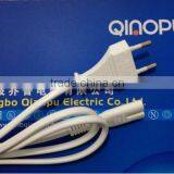 VDE Approval 2-prong eu ac Power Cord for Laptop thumbnail-2