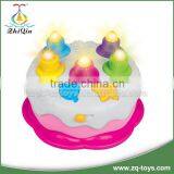 Deluxe Toy Plastic Birthday Cake Counting Candles Best Gift for Baby thumbnail-2