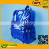 Clear Blue Color Backpack Bag for Girls thumbnail-3