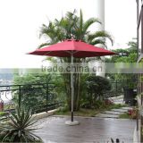 3 meter round shape KD structure promoting sun patio umbrella /beach parasol