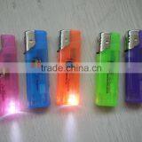 2016 New Model Plastic Disposable and Refillable Lighter Windproof COPPER Refillable