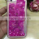 Glitter Quicksand & Stars Hard Liquid Cover Case for Huawei Mate 7 thumbnail-1