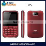 T722 2.4 inch quad bands best cheapest qwerty keyboard mobile phone