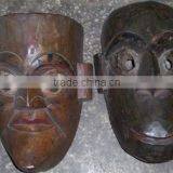 Tribal Wooden Masks At Buy Best Prices on India Arts Palace thumbnail-1