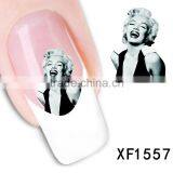2016 New Fashion Water Transfer Nail Art Stickers on Nails Design Manicure Decal Tips Beauty Decoration