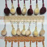 [YZLACE] Tassels Lace Curtains Wholesale 10076 thumbnail-1