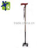 Red Rosewood Stainless Steel Four Crutches thumbnail-1