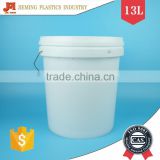 Plastic Bucket for Fertilize, Agri Barrel with L:id and Metal Handle, PP Material Pail