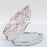 2014 Promotionl Heart Shape Cosmetic Mirror/christmas Gift