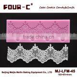 FOUR-C Silicone Lace Mat Cake Decoration Pad Cake Tools