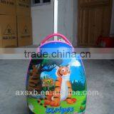 2013 ABS+PC 3 Pcs 20 24 28 Hard Shell With Lock on Sale Travel Trolley Cabin Airplane Boarding Kids Children Trolley Priting Bag thumbnail-1