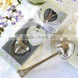 Stainless Steel Heat-shaped Coffee Tea Infuser Spoon Wedding Party Gift thumbnail-1