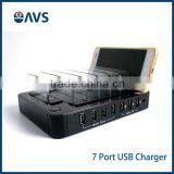 Best Selling 7 Ports Portable Desktop USB Charger for Mobile Phones thumbnail-3