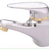 High Quality Taiwan Made Simple Chrome Plated Wash Basin Water Tap Faucet thumbnail-1