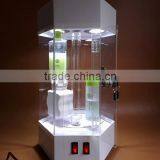 Durable Articles Promotion Bespoke Top Level Acrylic Modern Display With LED Lock thumbnail-3