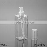 Hot Sale 250ml Square PET Bottle Spray Bottle thumbnail-4