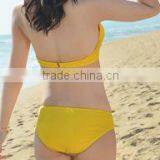 BSC095 Hot Pretty Women One Piece Printing Skirt Bikini Swimwear thumbnail-4