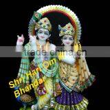 Divine Radha Krishna Statue