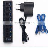 High Speed USB 3.0 With Turn ON/OFF Switch Universal USB Multi Port thumbnail-3