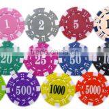 100pieces Poker Chips Set,poker Chips Set ,customized Poker Chips thumbnail-2