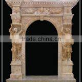 Cheapest Marble Door Surround With Statues