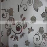 Design Frosted Titanium Coated Interior Door Glass for Door Panel thumbnail-2