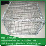 Galvanised gabion stone basket gabion retaining wall