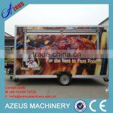 Small Size Mobile Kebab Van With Big Wheels thumbnail-2