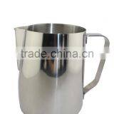 Stainless Steel Milk Jug,coffee and Milk Fronting Pitcher Stainless Steel Milk Jug