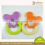 Best Quality Funny Silicone Baby Teether Toys Mickey Shape Teether