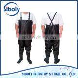 Ideal for Workers in Wet and Muddy Conditions Pvc Waterproof Chest High Waders thumbnail-3