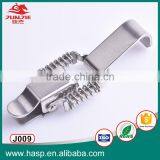 J009 lockable stainless delivery motorbike spring loaded draw toggle latch