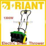 9A/1300W Electric snow blower