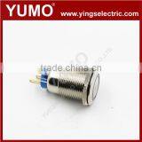 LA19-ASJ-11D-IP67-S B 24V Medical Treatment Elevator Equipment Micro Switch Waterproof Metal Push Button thumbnail-2