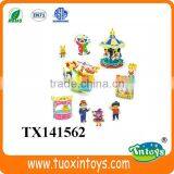 3D Paper Puzzle Castle Building Designs Intelligent Toys for Kids 66pcs thumbnail-6