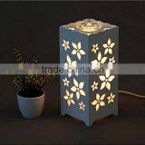 High-grade Hollow Carved Lamp Household Carved Aromatherapy Decorate Table Lamp Essential Oil Table Lamp thumbnail-1