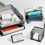 Office Supplies Promotion Gifts Metal Wire Mesh Stationery Set thumbnail-1