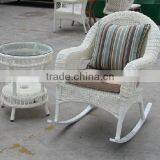 PE Rattan Wicker Rocking Chair for Outdoor/Leisure Garden Furniture (BP-261) thumbnail-1