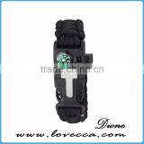 Wilderness Survival Guide Braided Military Bracelets Camping Hiking Gear thumbnail-4