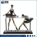Wholesale Beautiful Gymnastics Leotards Girl Figurine Statue Gifts thumbnail-5