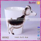 Cartoon Custom Animal Desgin Wholesale Ceramic Mugs thumbnail-1