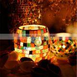 Glass Candle Holder Romantic Accent