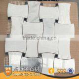 Paradise White Marble Mosaic 305x305 With a Mesh