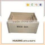 Multi-function Wooden Storage Basket for Fruits or Bread thumbnail-1