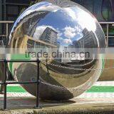 Art Sculpture Garden Decoration Metal Craft Sculpture Stainless Steel Balls thumbnail-5